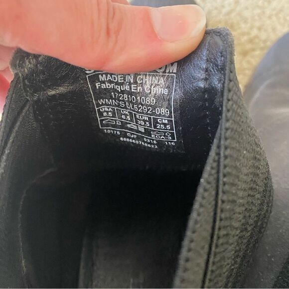 Sorel Addington Chelsea Ankle Boots Black Heel Quarry Black 8.5 - Picture 5 of 5